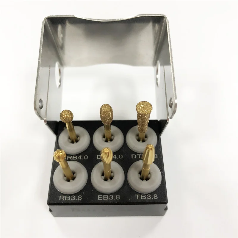

CE Approved Korea Original HN Dental Implant Tools Round Bur Kit
