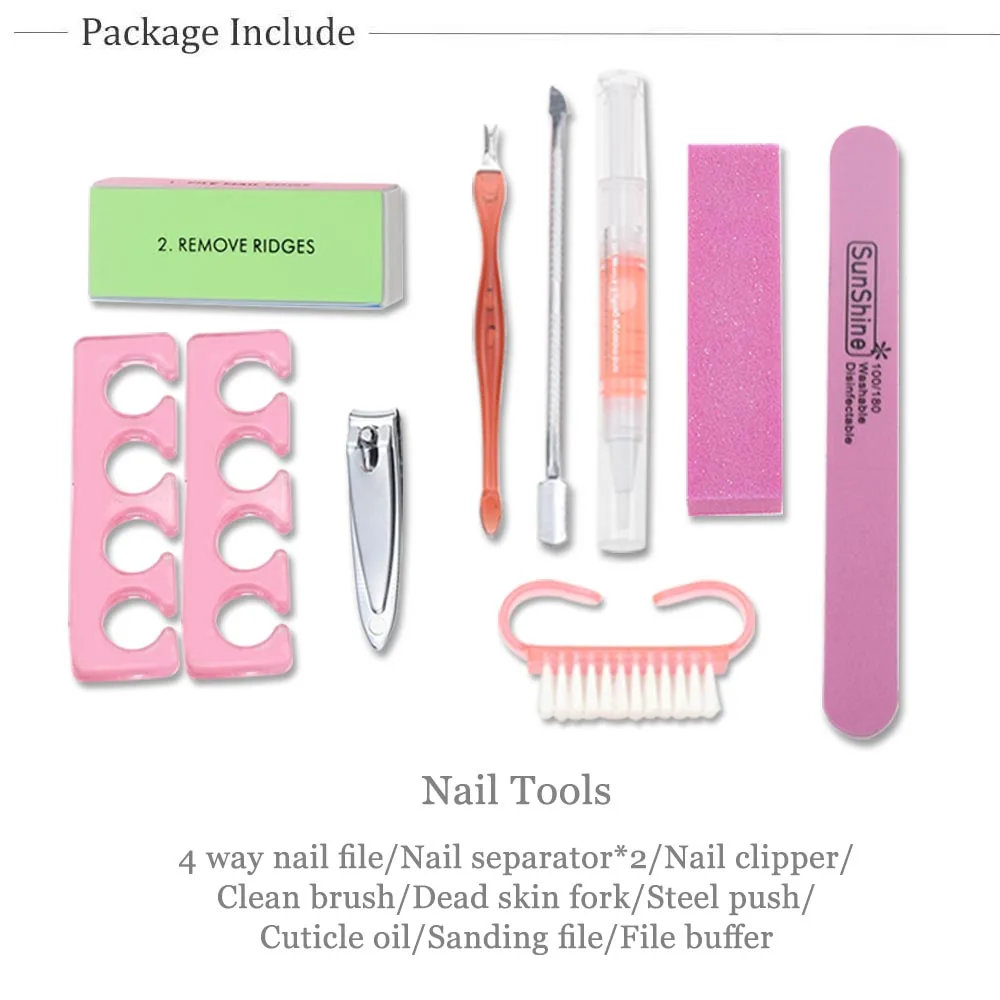 Tamilnanju Billige Kaufen Timistory Nagel Set Mit Uv Led Lampe 72 W 12 Farbe Gel Polish Acryl Kit Basis Top Mantel Lack Manikure Werkzeuge Preise Online