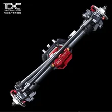 Cnc сплав в сборе передняя ось для модели dc осевой scx10II Icherokee maebashi ax90046 ax90028 ax90035 трактор для езды по скалам грузовик 1/10