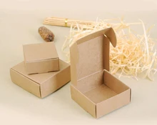 Bonbondoos zak chocolade papier gift pakket voor Verjaardag Bruiloft gunst Decor levert DIY handgemaakte vintage craft papier Wh(China)