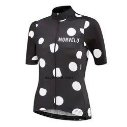 Morvelo Лето Велоспорт Джерси для женщин короткий рукав горный велосипед Mtb дышащий быстросохнущая велосипедный спорт одежда для велоспорта