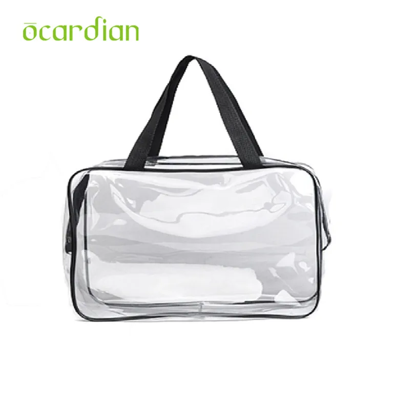 2017 جديد المحمولة واضح السفر التجميل ماكياج المنظم حقيبة شفافة تخزين أكياس u70927