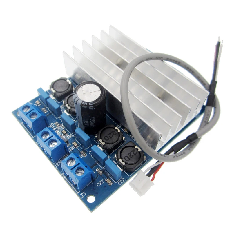 1PCS TDA7492 D Class High Power 2x50W AMP Board Digital Amplifier + Radiator | Электроника