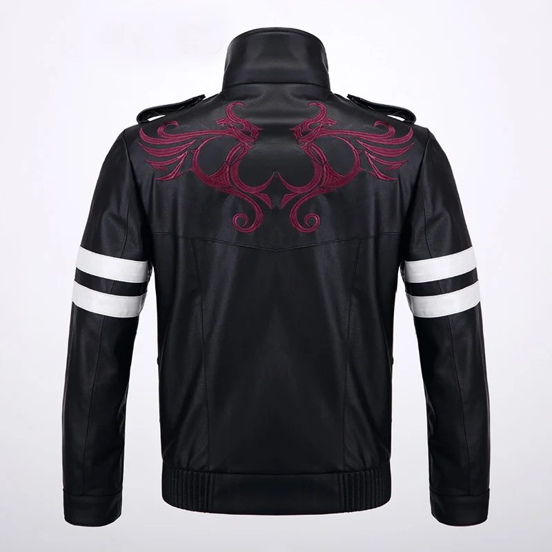 CosZtkhp Kerah Ganda! Jaket Kulit PU Prototipe Game Alex Mercer