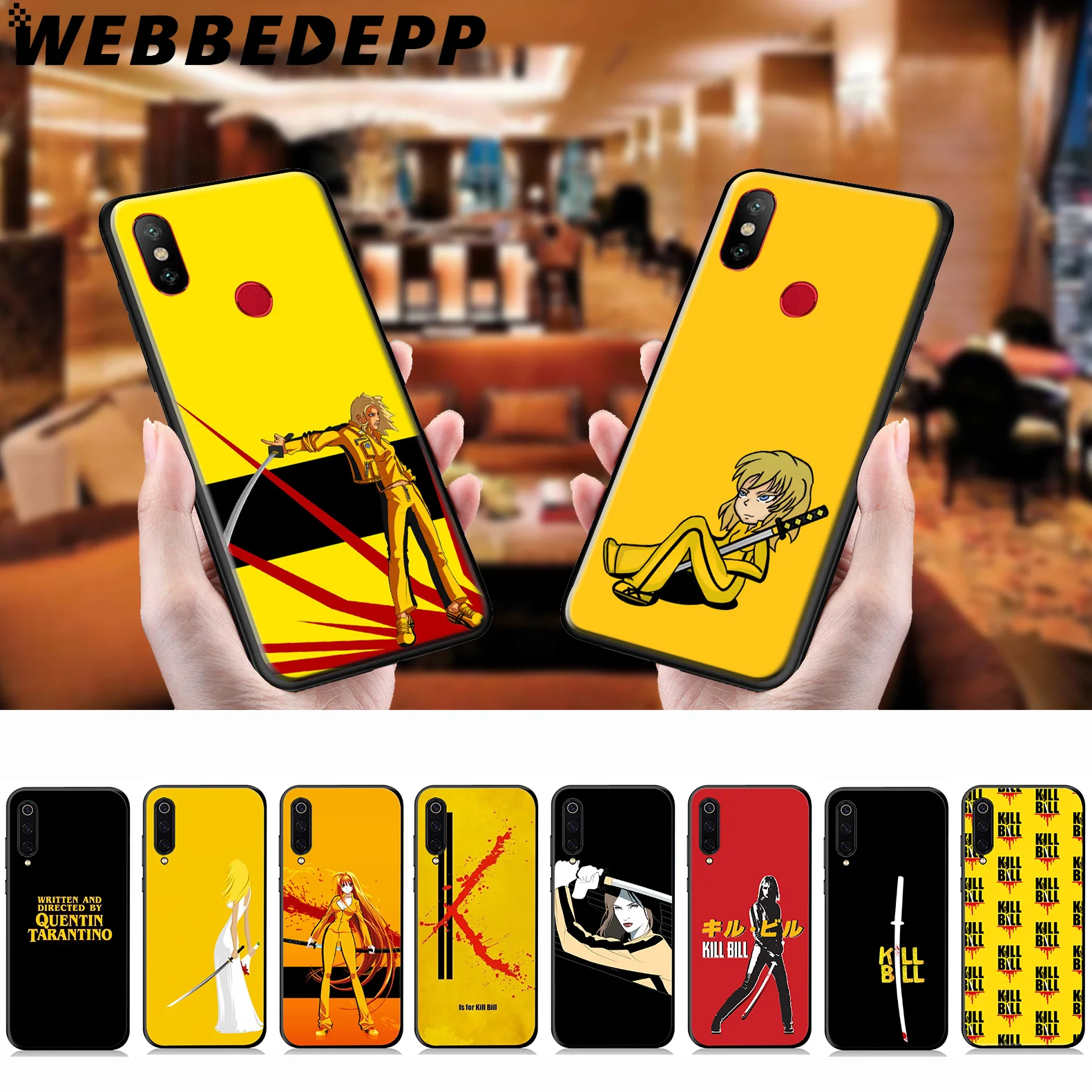 Мягкий чехол WEBBEDEPP Kill Bill для Xiaomi Mi 9T 9 8 SE 6 A1 A2 A3 Lite MiA1 MiA2 MiA3 F1 MAX 3 Mi8 CC9E CC9 |