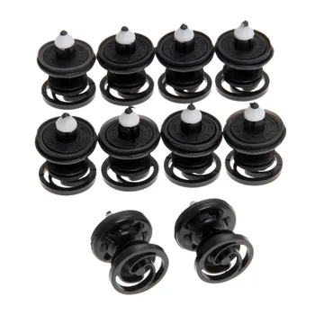 

10x Car Interior Door Panel Card Trim Clips Auto Fastener Clip For V W Volkswagen Sagitar Passat Tiguan Golf Polo Car-styling