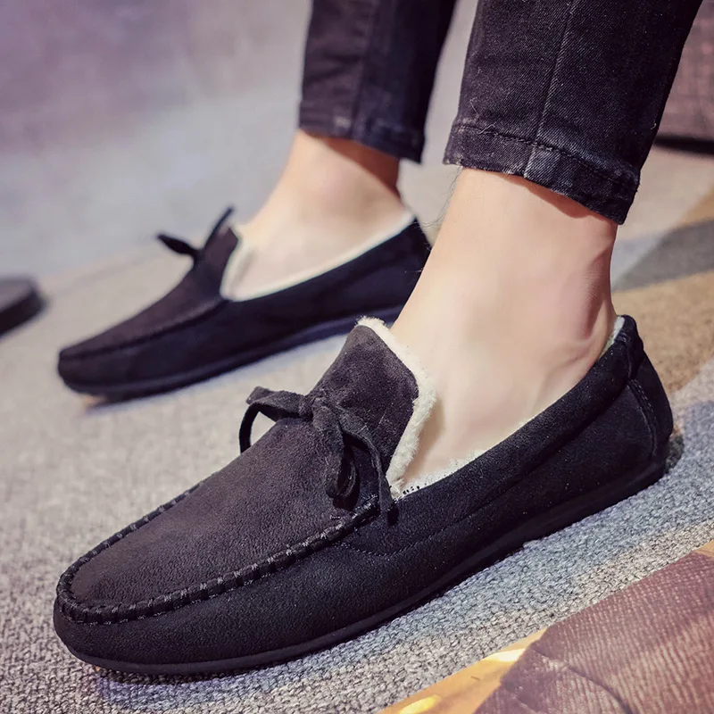 

Men Casual Shoes 2018 Fashion Men Shoes Leather Men Loafers Moccasins Slip On Men's Flats Loafers Male Shoes