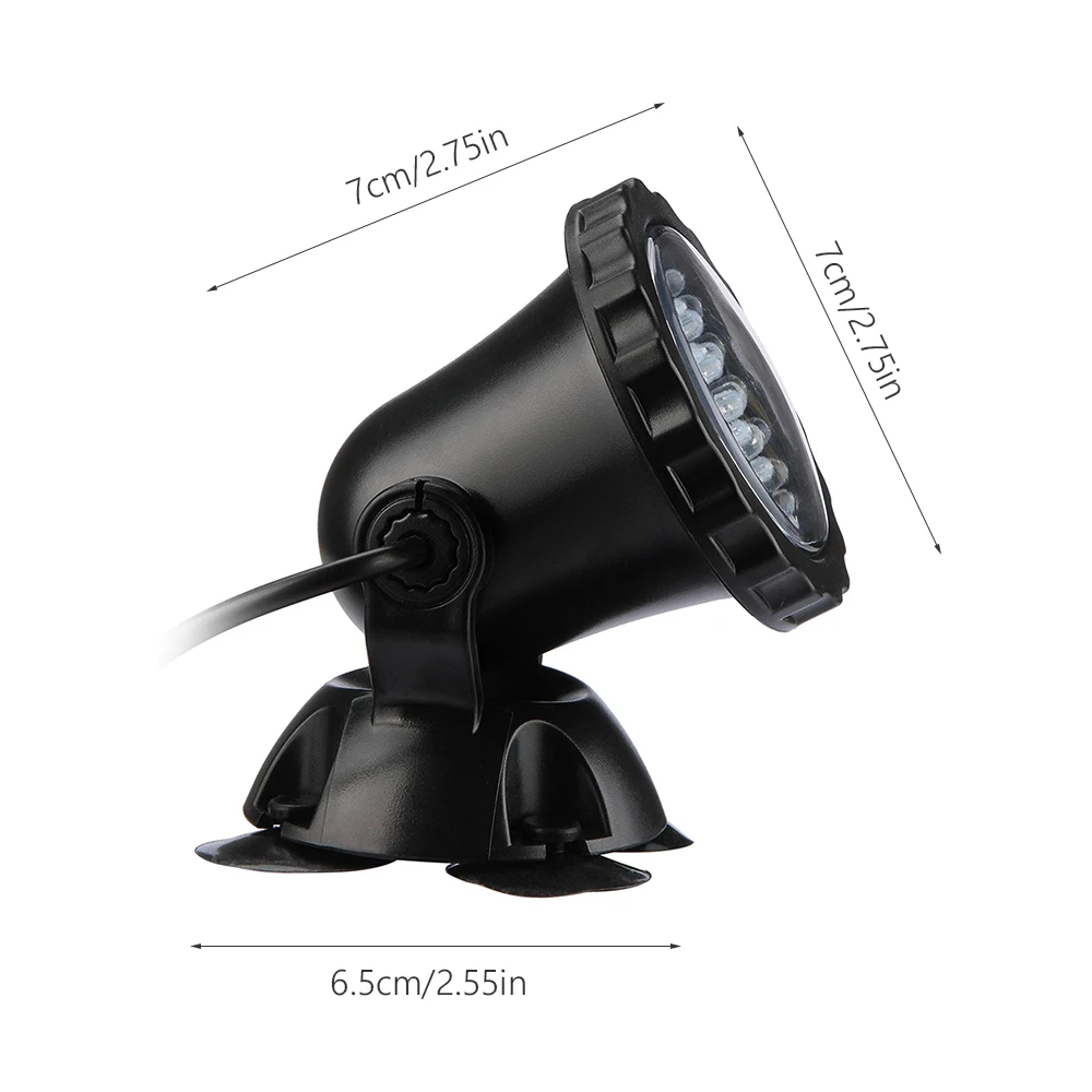 DONWEI 4 stücke RGB 36 FÜHRTE Unterwasserlicht Scheinwerfer Wasserdicht IP68 Tauch Lichter für Teich Aquarium Landschaft Beleuchtung