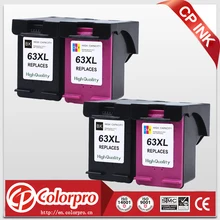 CP 63 заменить для hp 63XL 63 чернильный картридж для hp Officejet 3833 5255 5258 4650 3830 hp с чернилами hp DeskJet 2130 1112 3632 принтера "Mei Qing"(2BK/2C