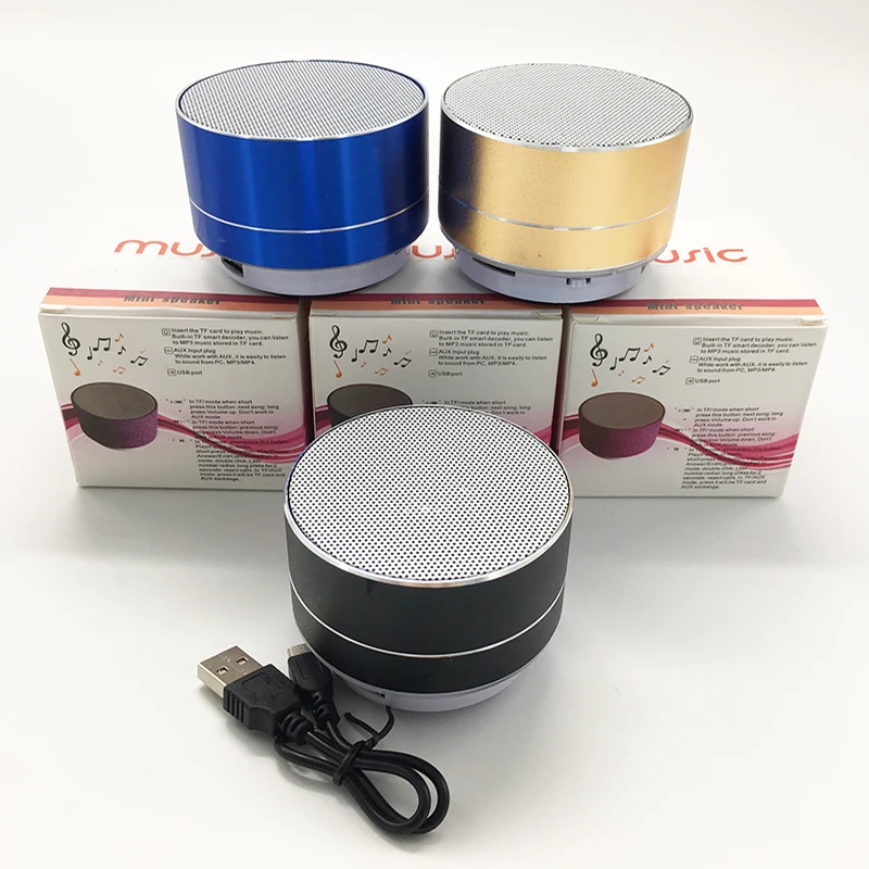 

Wireless bluetooths speaker aluminum portable speaker with TF card handsfree loudspeaker support U disk sound box cool speaker