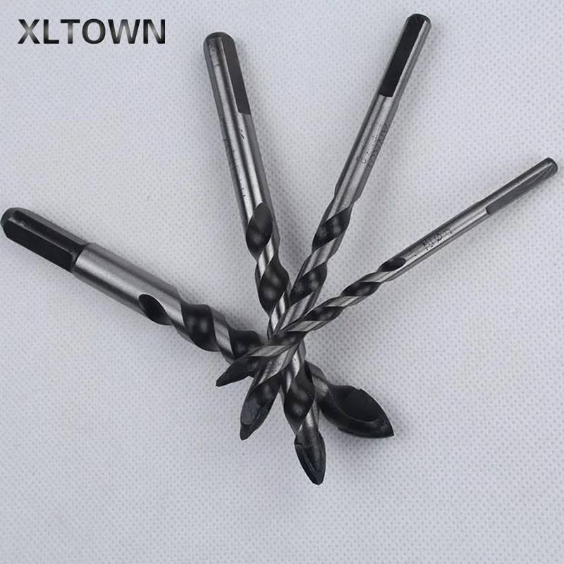 Xltown 4pcs Ceramic Wall Drill Glass Drill Woodworking Marble Drilling