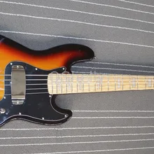 Высокое качество QShelly на заказ 5 струн пепельного тела Винтаж кленовый гриф Маркус Миллер джазовый электрический бас гитара музыкальный инструмент магазин