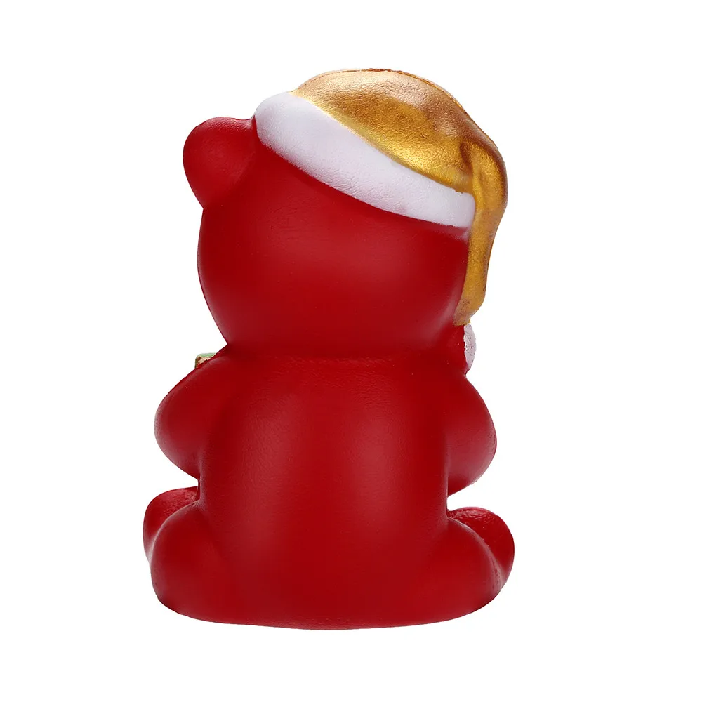 Рождественский медведь душистый Squishies медленный рост детские игрушки Игрушка для снятия стресса JAN17