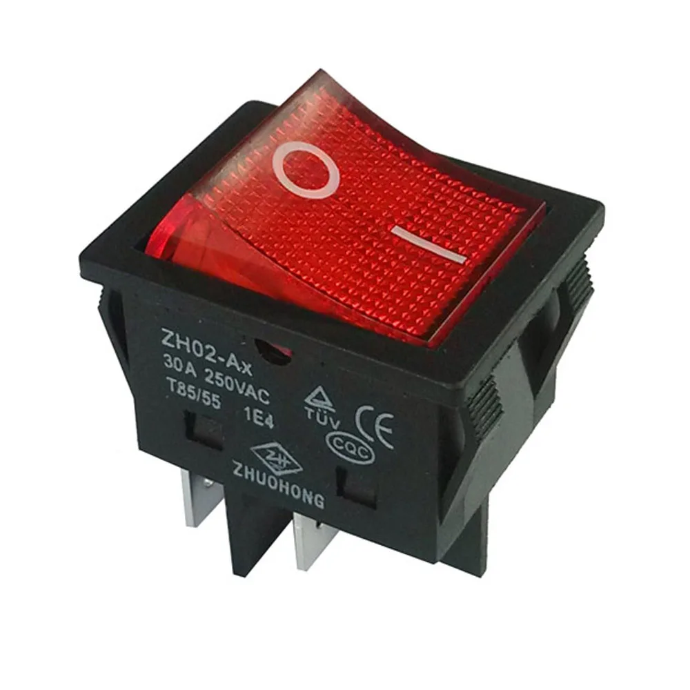 pcs ac pinos rocker interruptor com lampada interruptores de botao pressao maquina solda ce tuvcqc 03