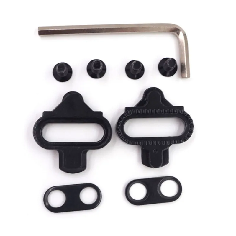 

Road Bike Shoes lock Riding shoes splint set self-locking Iron pedal Cleats Locking Plate Mountain bike lock pedal