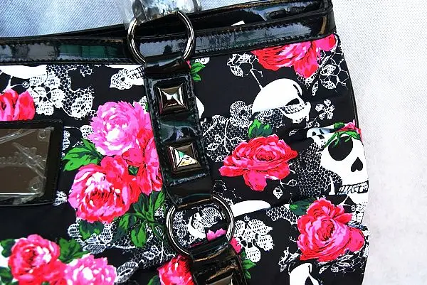 Роскошные цветочные сумочки, женские сумки на плечо, дизайнерские заклепки, ручная сумка для женщин,, черная сумка с черепом, Цветочная сумка, садовый инвентарь, сумка