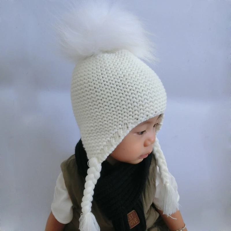 baby girl hat with ear flaps