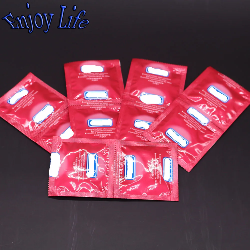 60 PCS/Lot Hot Sale Latex Condoms Sex Products Natural Latex Condoms