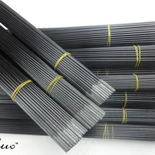 2-18 шт. 45-100 см наконечник удочки запасные секции Тайвань Удочка полный размер твердые и Полые Углеродные Удочки аксессуары на заказ