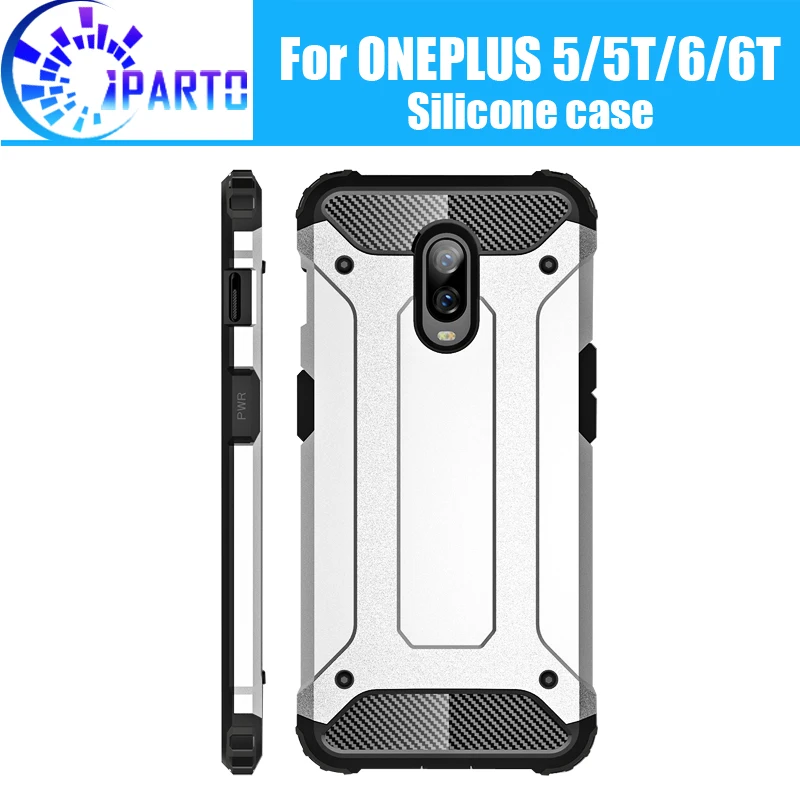 Custodia Posteriore Opaca In TPU Per OnePlus – Nero Anti-impronta Per 5/5T/6/6T/7/7T/8/8Pro