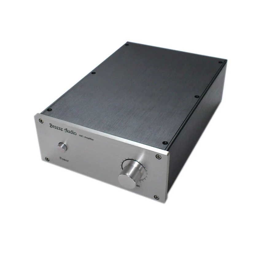 

width 226.5* high 90* deep 311mm Mini DIY all aluminum chassis power supply amp player DAC amplifier chassis housing