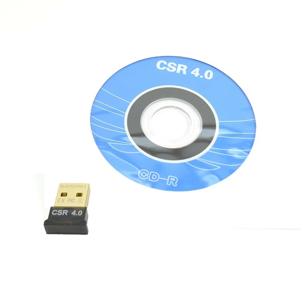 Bluetooth 4,0 USB 2,0 CSR 4,0 адаптер ключа для ПК ноутбука WIN XP VISTA 7 8 10 с CD в комплекте