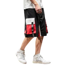 Мужские летние шорты-карго в стиле хип-хоп, мужские шорты для бега, шорты, спортивные штаны, свободные штаны, Pantaloncini Uomo Spodenki Meskie 5X
