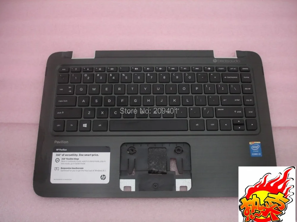 

Free shipping Laptop keyboard For HP X360 13-a000 US version