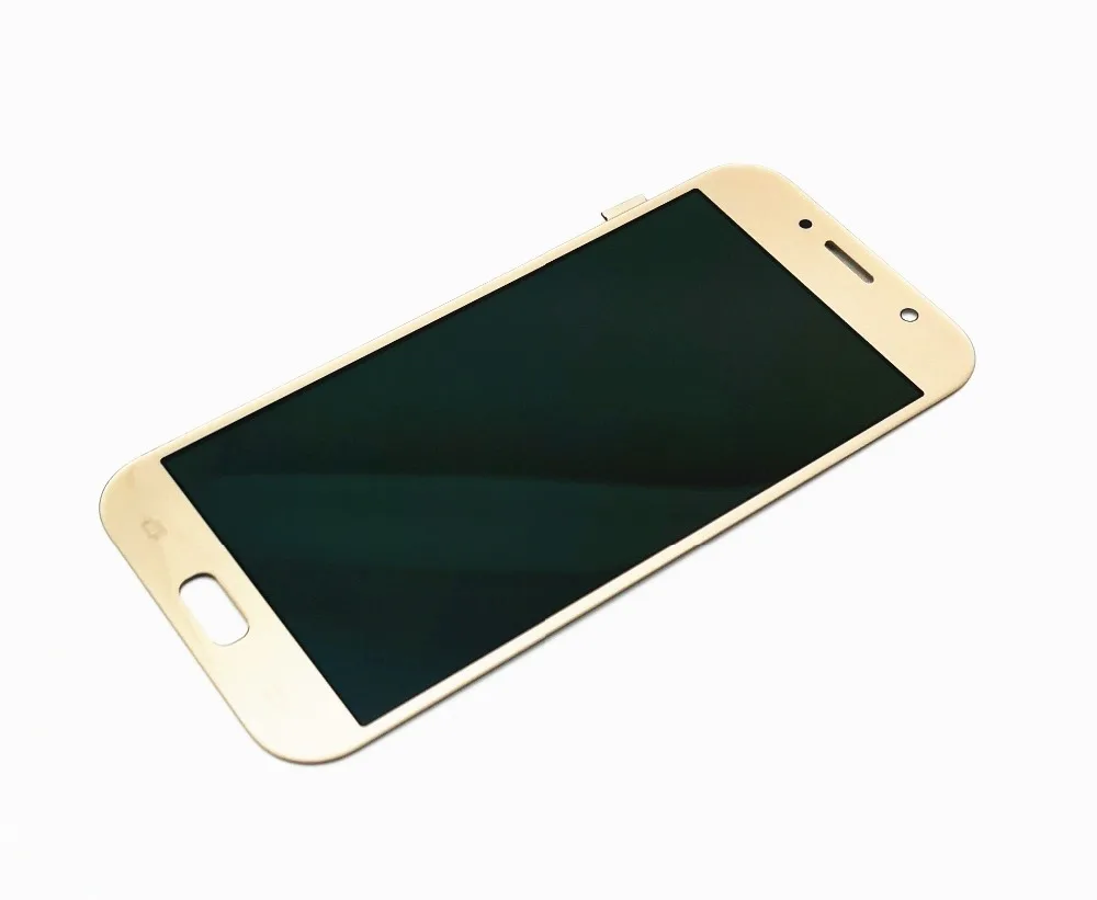 Super AMOLED ЖК дисплей для Samsung Galaxy A7 2017 A720 A720F A720M сенсорный экран дигитайзер в