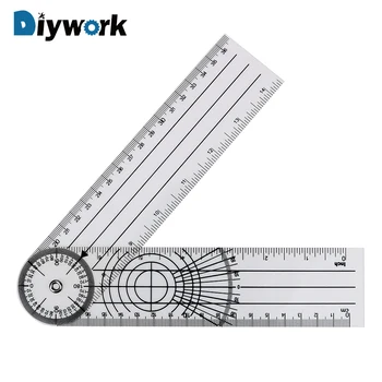 

DIYWORK Goniometer Protractors Angle Medical Spinal Ruler Measuring Tool 360 Degree Rotation Multifunction Goniometer