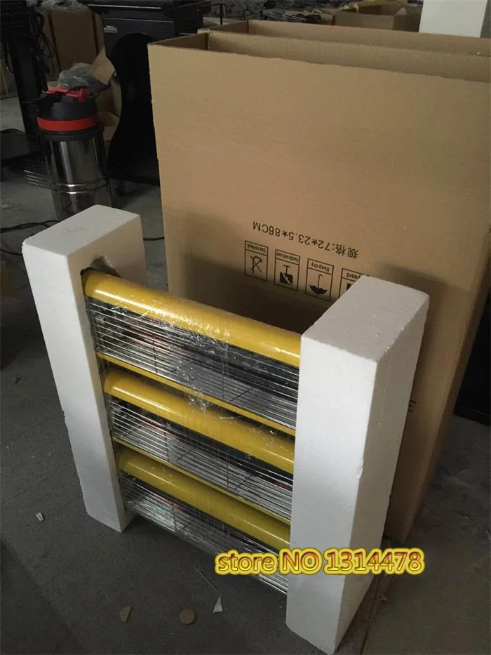  Short Infrared Automatic Computer Board Control Infrared Heater Paint 3 Lamps Can Use in Spray Boot