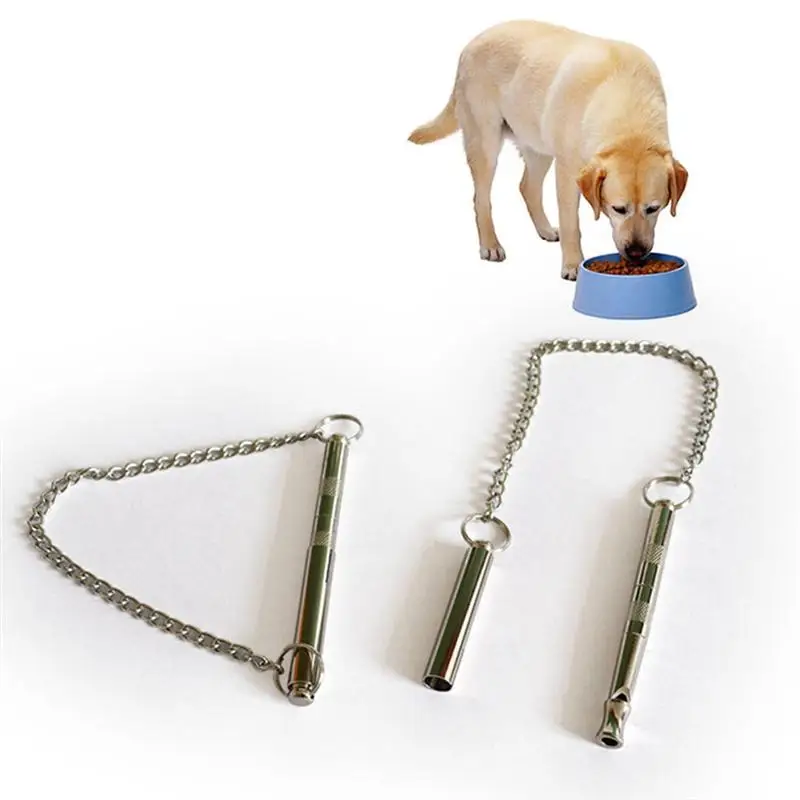Прочный медный плакированный свисток для собак для обучения собак на открытом воздухе собаки свисток