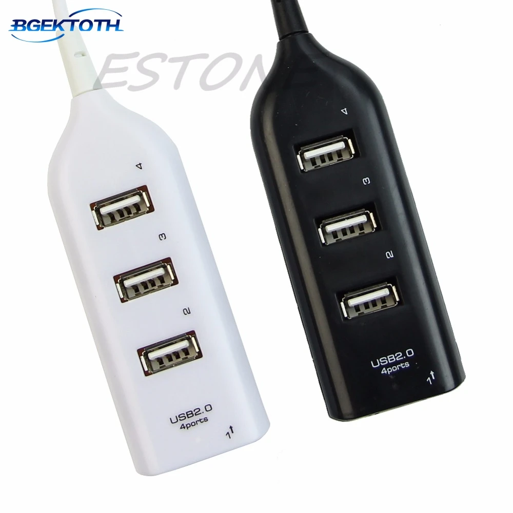 

Plug-in USB2.0 Splitter Hi-Speed 4-PortS Splitter Split Hub Cable Adapter For Notebook PC Laptop MAR29