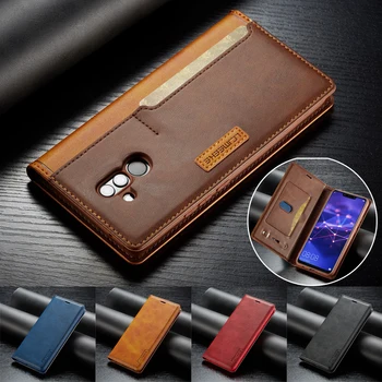 

Luxury Retro Flip PU Leather Case For Huawei Mate 20 Lite Coque Flip wallet Phone case for Huawei Mate 20 P30 Lite P20 Pro Cover