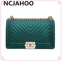 Damen Mode Silikon Matt Tote Zipfel Weiblichen Taschen Messenger Handtaschen Schulter Crossbody Tasche
