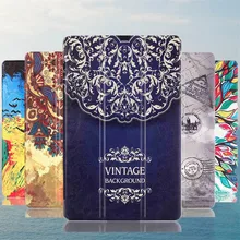 Чехол для huawei MediaPad T3 10 AGS-W09 AGS-L09 AGS-L03 9," Funda планшет чехол для Honor Play Pad 2 9,6 стенд флип чехол+ Защитная пленка на экран+ подставка для ручек