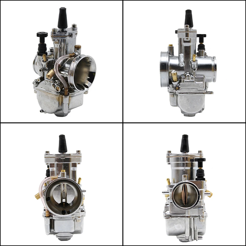 Alconstar 28 30 32 34 mm OKO PWK Carburetor Motorcycle Carburador With Power Jet Fit On Racing Motor 4T Engine ATV Bike