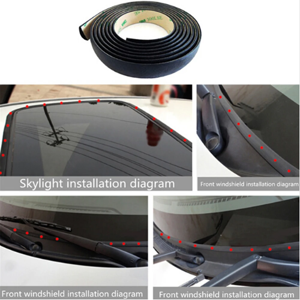 

3M Car sunroof seal sticker for Renault Kangoo DACIA Scenic Megane Sandero Captur Twingo Modus Koleos AUTO Accessories