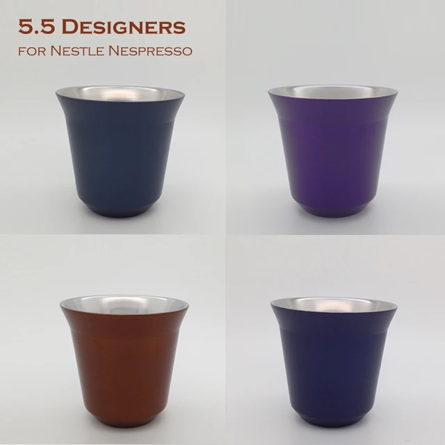 double wall espresso cups stylish 6pcs set 85ml double wall espresso cups stainless steel mugs nespresso coffee cup inox ice cream double wall espresso cups stylish 6pcs set 85ml double wall espresso cups stainless steel mugs nespresso coffee cup inox ice cream