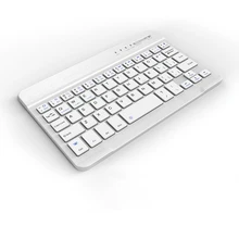 Беспроводной Bluetooth ультра-тонкая клавиатура для Apple IPad Mini1/2/3 мобильного телефона планшетный ПК с системой андроида и мини-клавиатура