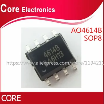 

100pcs/lot AO4614B AO4614 4614 SOP8 IC best quality