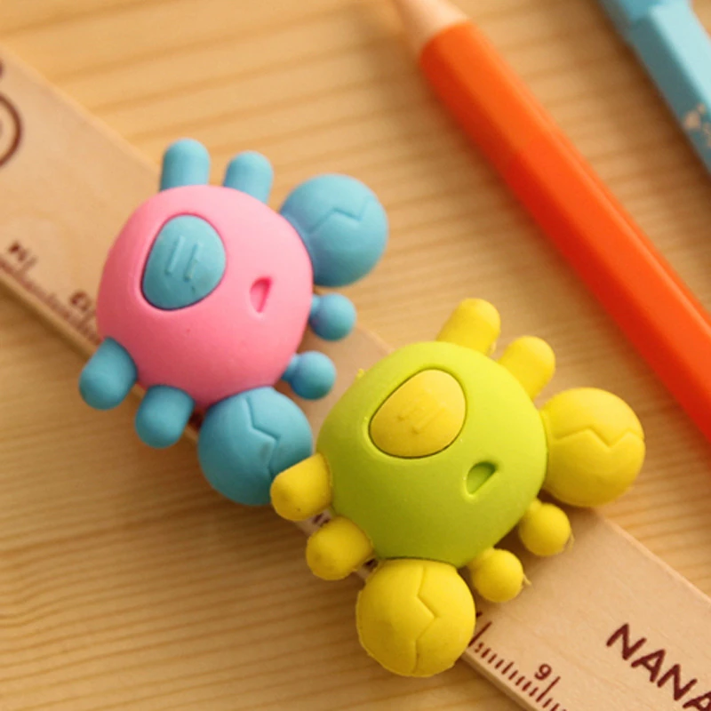 

DL SY05 Korean version of the creative cute cartoon crab eraser