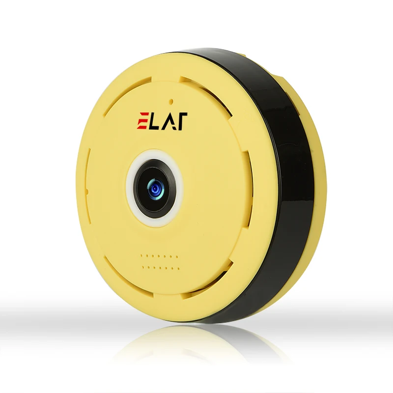

ELAF HD IP Camera 360 Degree Panoramic 960P Wireless Camera Motion Detection Alarm IR Night Vision Security Surveillance Camera