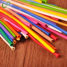 100 шт/партия высококачественный волшебный воздушный шар длинный Шарик Форма шар цвет декоративные шары смешанный цвет LYQ