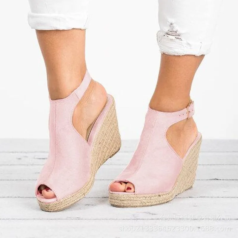 

Women Wedges Shoes Pumps High Heels Sandals Summer 2019 Flip Flop Chaussures Femme Platform Sandals Sandalia Feminina