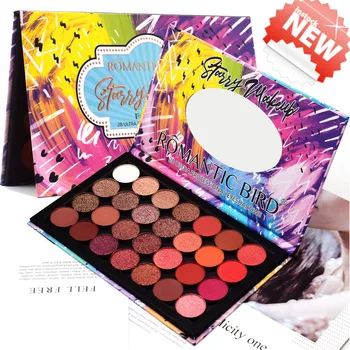 

ROMANTIC BIRD Single Eyeshadow Pallete Empty Magnet Shimmer Matte Glitter DIY eye shadow palette