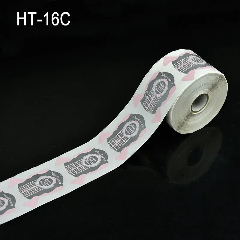 Pink Silver 2colors Strong adhesion Salon Professional Regular Round Disposable Nail Forms 500PCS newest HT 16C