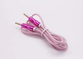 

3.5 mm Jack Audio Cable High Quality 3.5mm Male to Male Stereo Cable for iPhone 6 6S Car MP3 MP4 Headphone Speaker AUX Cable