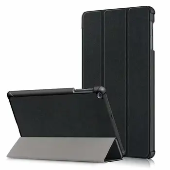 

50PCS/Lot Ultra Slim Folding Stand PU Leather Case For Samsung Galaxy Tab A 8.0 inch 2019 SM-P200/P205 Full Cover
