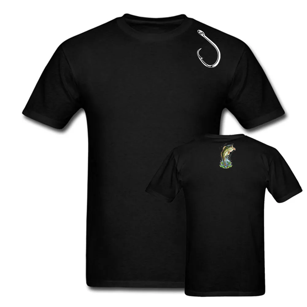 Fishing Fish Hook T Shirt Fisherman Casual Gift Tee Usa Size S3xl T